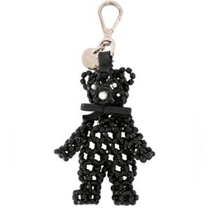 Prada Beaded Bear Keychain / Bag Charm